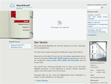 Tablet Screenshot of hausundgrund-saarlouis.de